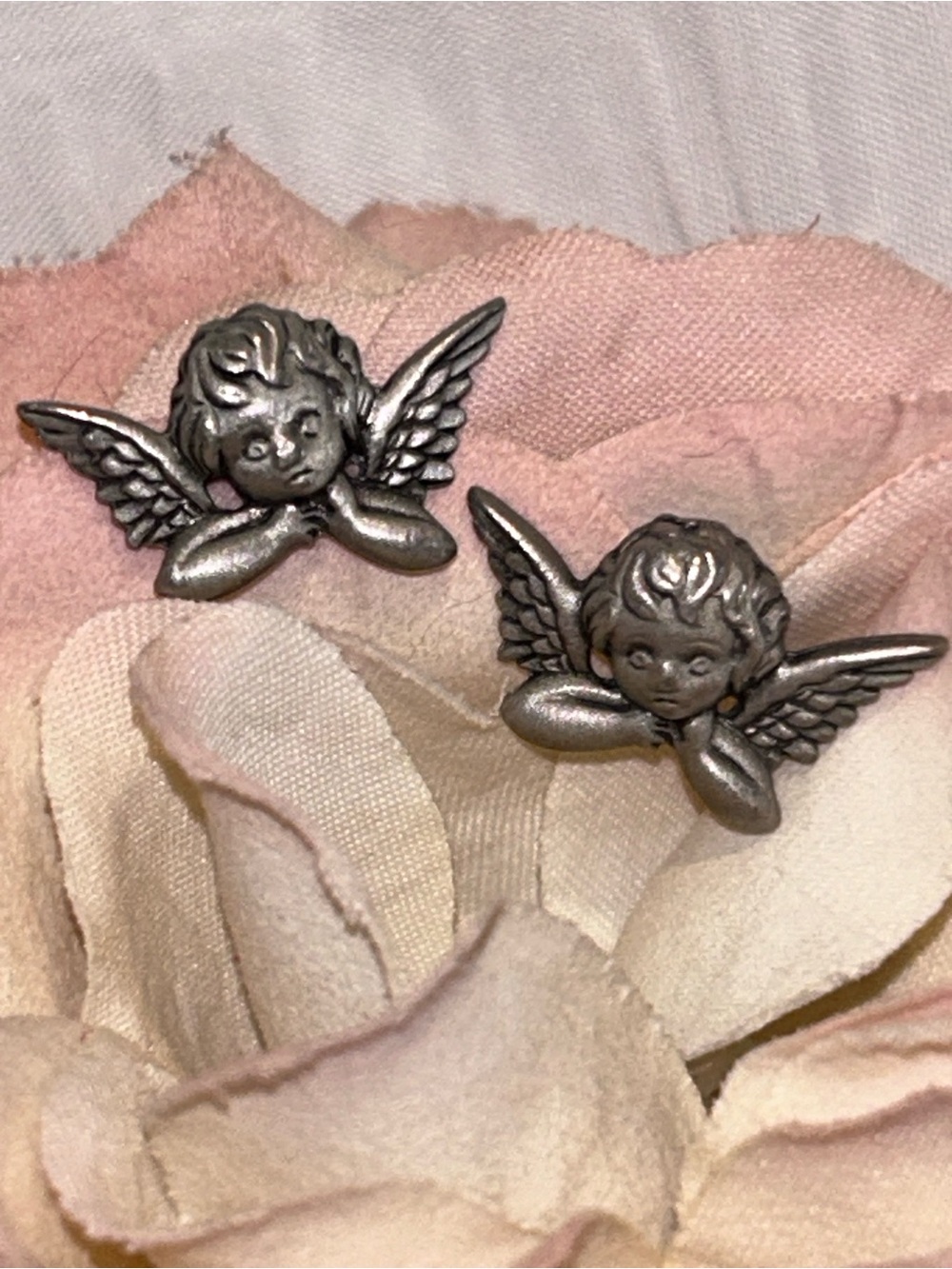 Cherub Angel Earring Posts